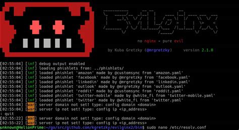 This tool is a successor to Evilginx, released in 2017, which used a custom version of nginx HTTP server to provide man-in-the-middle functionality to act as a proxy between a browser and phished website. . Evilginx2 phishlets github
